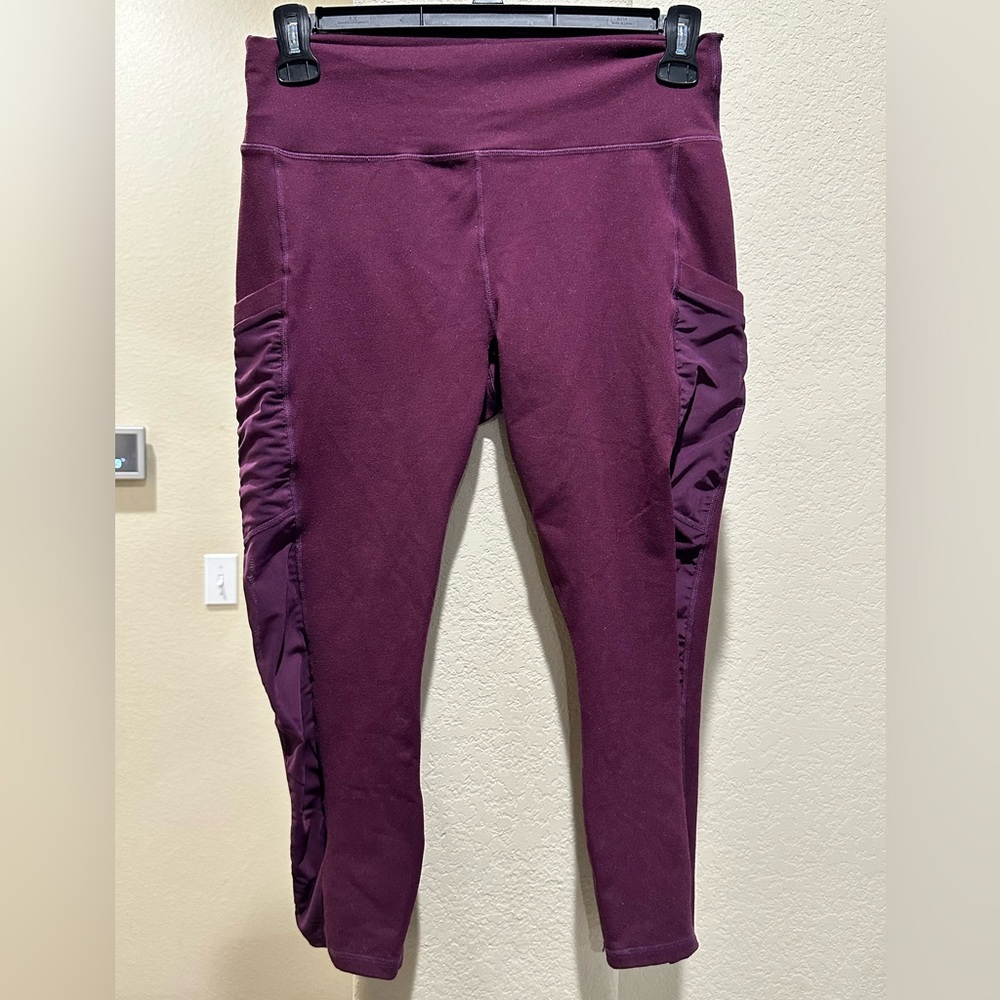 Fabletics Purple Performance Leggings